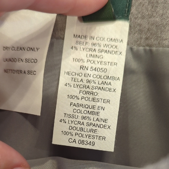 NWT Ralph Lauren Gray Pencil Skirt Knee-length size 12P Petite - Picture 7 of 10